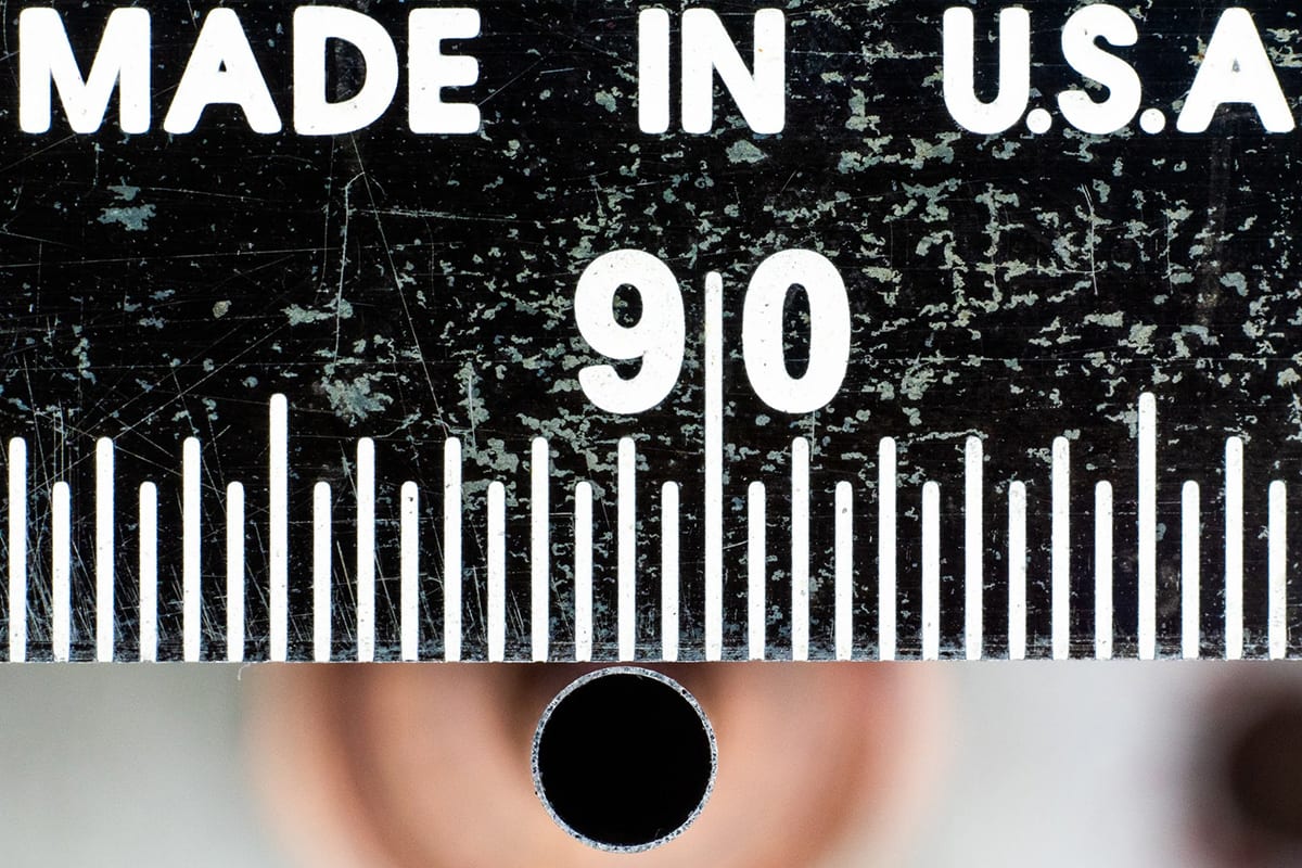Diameter size detail