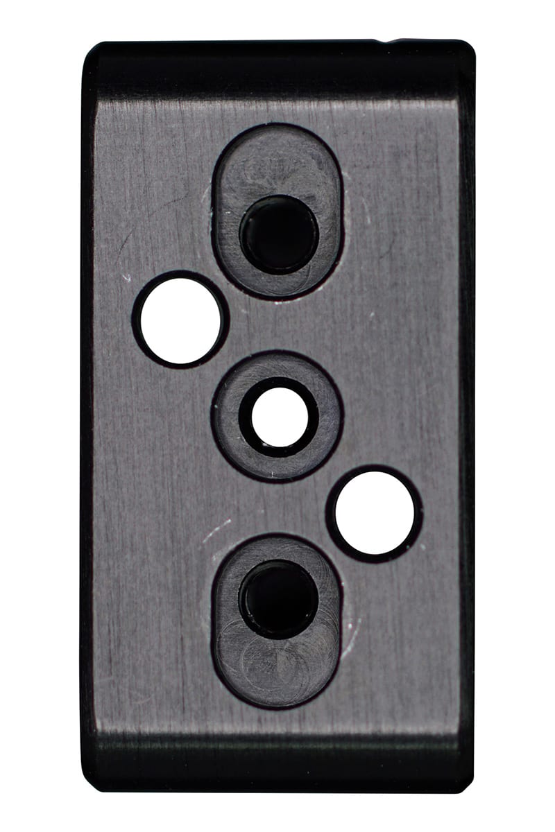 View of anti-rotation features for mating with Bondtech BMG-M