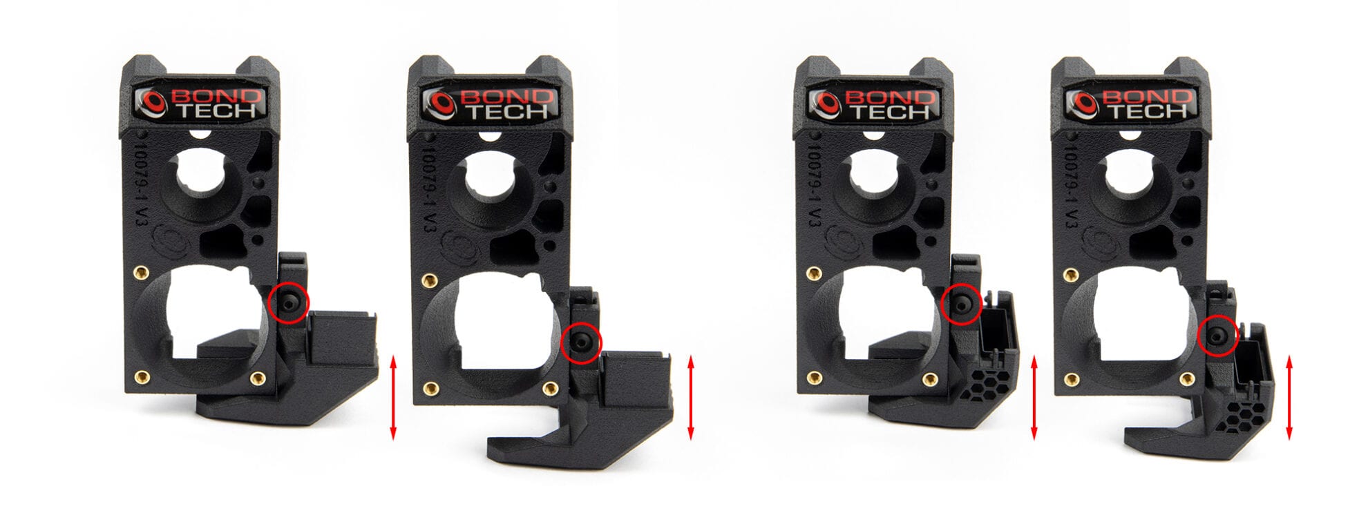 DDX v3 fan shroud height adjustment